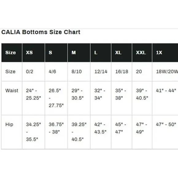 CALIA Powersculpt High Rise Swim Bikini Bottom Multi Palm XS NEW - Picture 7 of 9